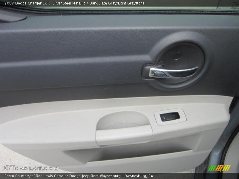 Silver Steel Metallic / Dark Slate Gray/Light Graystone 2007 Dodge Charger SXT
