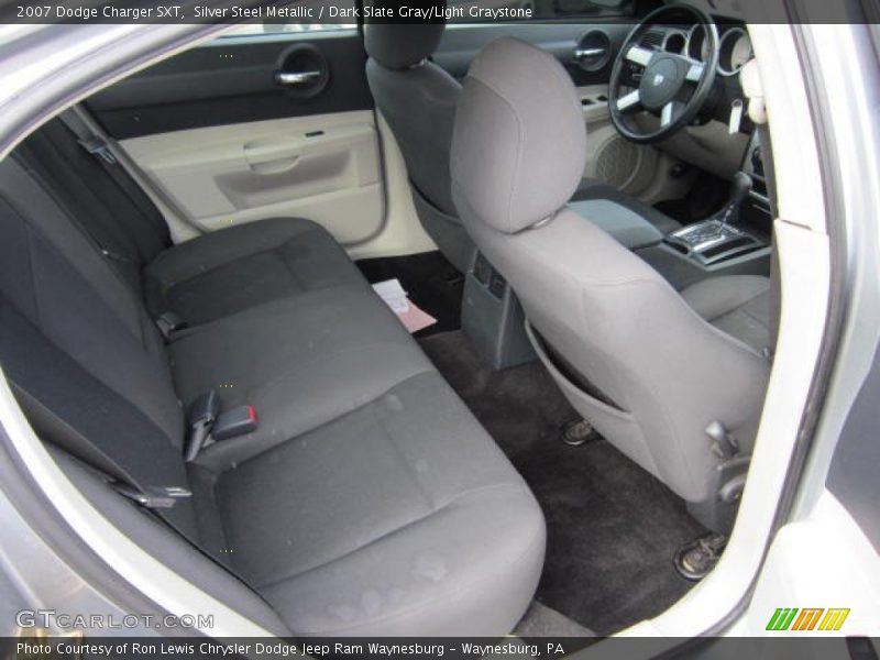 Silver Steel Metallic / Dark Slate Gray/Light Graystone 2007 Dodge Charger SXT