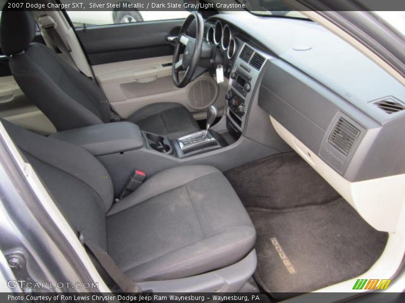 Silver Steel Metallic / Dark Slate Gray/Light Graystone 2007 Dodge Charger SXT