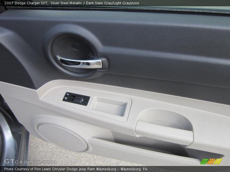 Silver Steel Metallic / Dark Slate Gray/Light Graystone 2007 Dodge Charger SXT