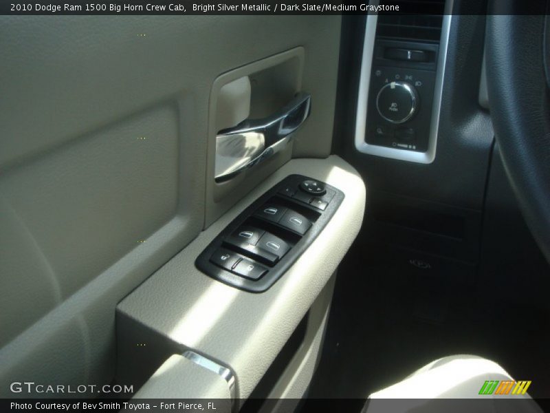 Bright Silver Metallic / Dark Slate/Medium Graystone 2010 Dodge Ram 1500 Big Horn Crew Cab