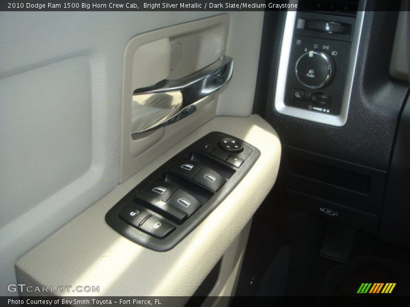 Bright Silver Metallic / Dark Slate/Medium Graystone 2010 Dodge Ram 1500 Big Horn Crew Cab