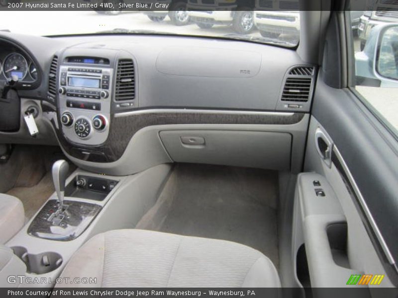 Silver Blue / Gray 2007 Hyundai Santa Fe Limited 4WD
