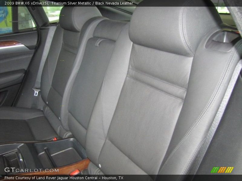 Titanium Silver Metallic / Black Nevada Leather 2009 BMW X6 xDrive35i