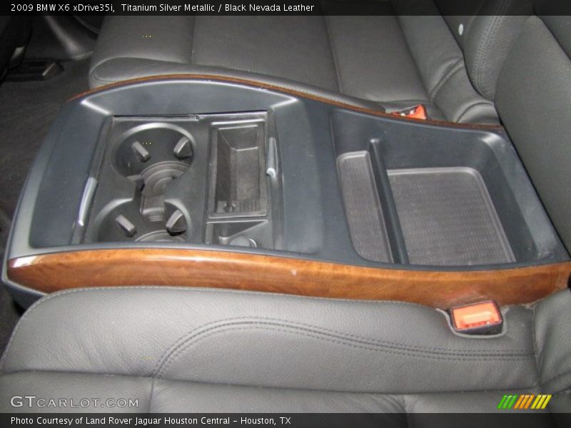 Titanium Silver Metallic / Black Nevada Leather 2009 BMW X6 xDrive35i