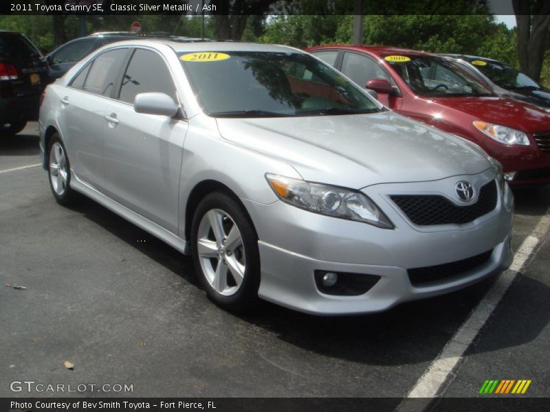 Classic Silver Metallic / Ash 2011 Toyota Camry SE