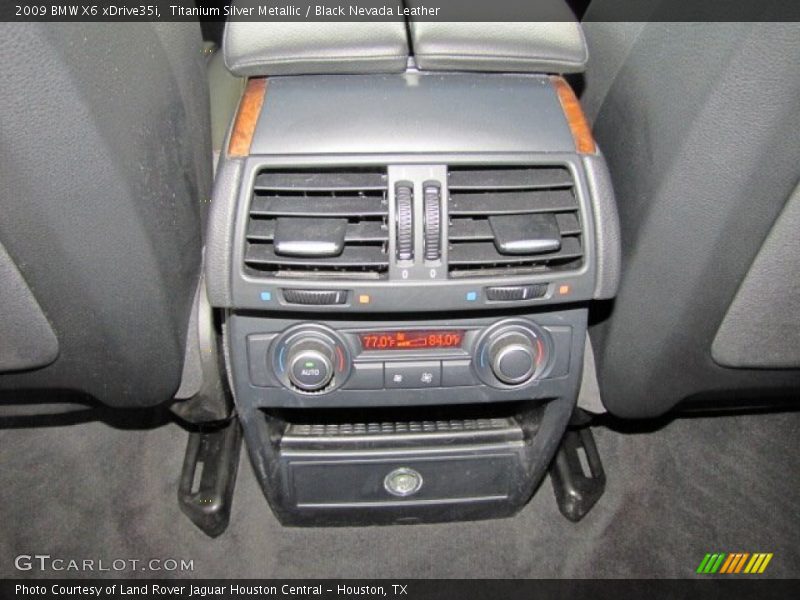 Titanium Silver Metallic / Black Nevada Leather 2009 BMW X6 xDrive35i