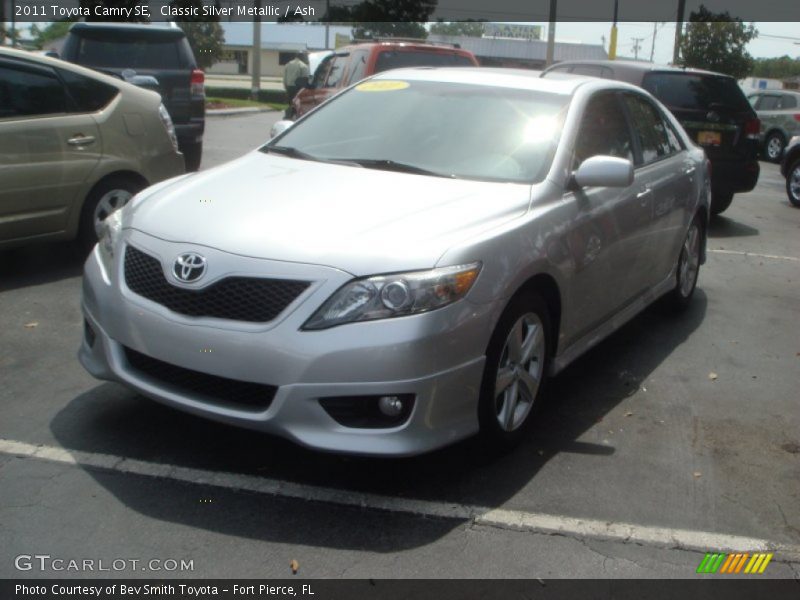 Classic Silver Metallic / Ash 2011 Toyota Camry SE