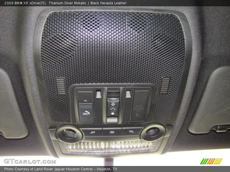 Titanium Silver Metallic / Black Nevada Leather 2009 BMW X6 xDrive35i