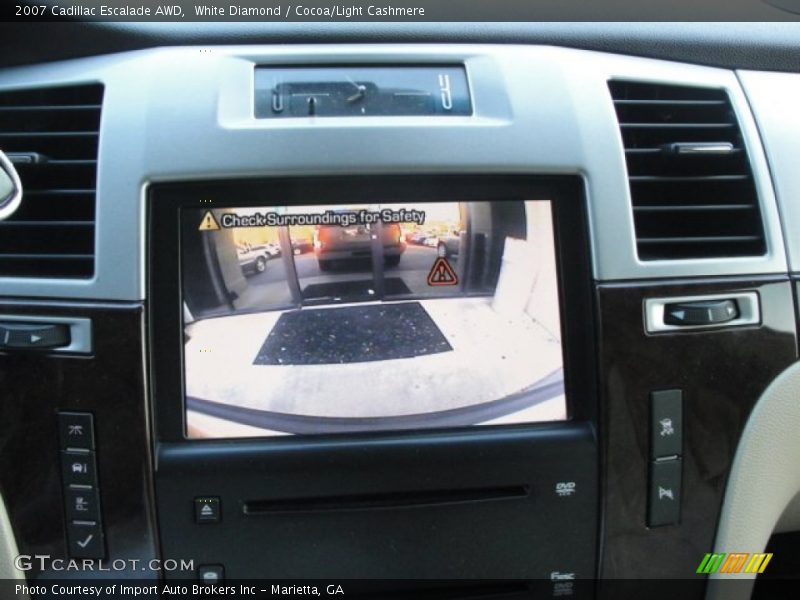 White Diamond / Cocoa/Light Cashmere 2007 Cadillac Escalade AWD