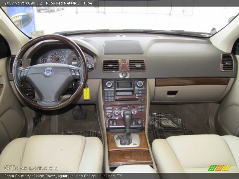 Ruby Red Metallic / Taupe 2007 Volvo XC90 3.2