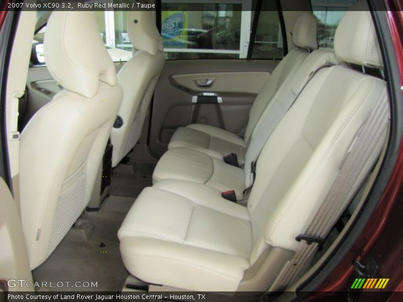 Ruby Red Metallic / Taupe 2007 Volvo XC90 3.2