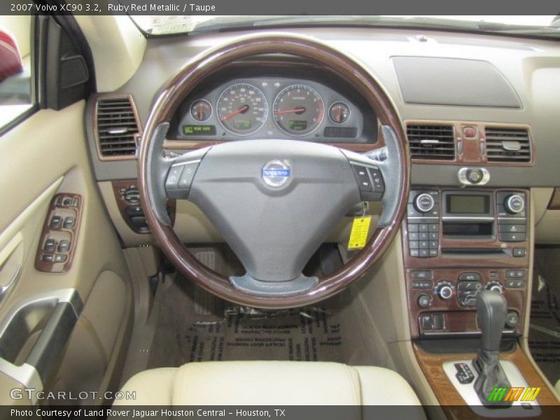 Ruby Red Metallic / Taupe 2007 Volvo XC90 3.2