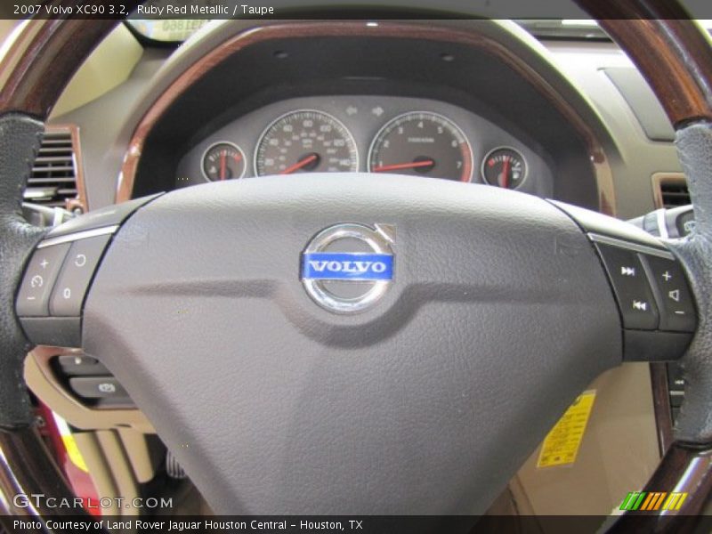 Ruby Red Metallic / Taupe 2007 Volvo XC90 3.2