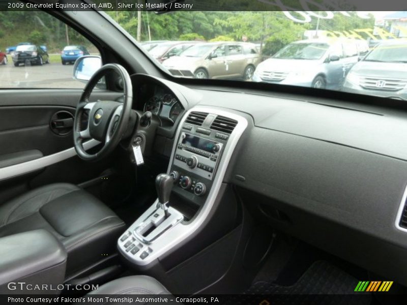 Silver Ice Metallic / Ebony 2009 Chevrolet Equinox Sport AWD