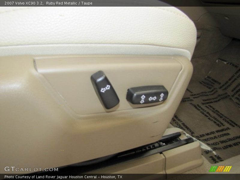 Ruby Red Metallic / Taupe 2007 Volvo XC90 3.2