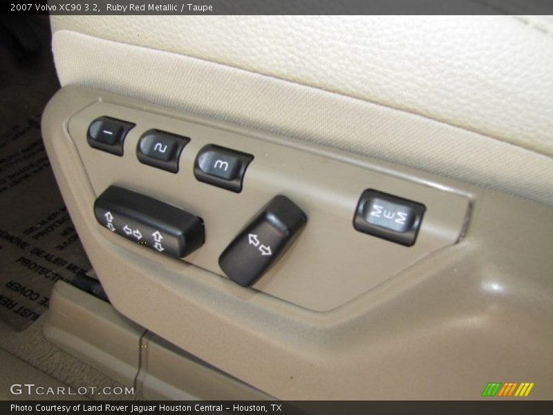 Ruby Red Metallic / Taupe 2007 Volvo XC90 3.2