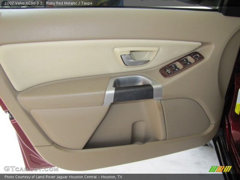 Ruby Red Metallic / Taupe 2007 Volvo XC90 3.2