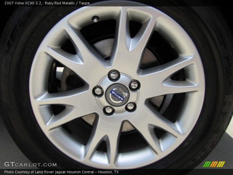 Ruby Red Metallic / Taupe 2007 Volvo XC90 3.2