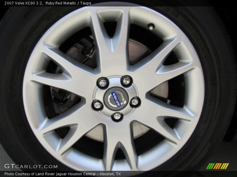 Ruby Red Metallic / Taupe 2007 Volvo XC90 3.2