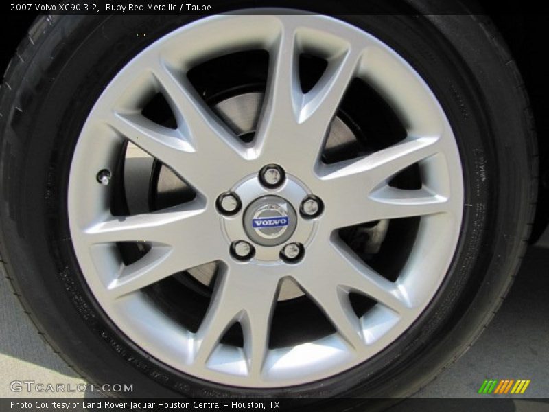 Ruby Red Metallic / Taupe 2007 Volvo XC90 3.2