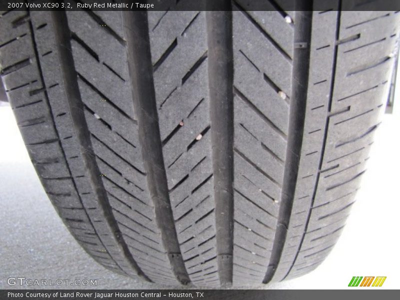 Ruby Red Metallic / Taupe 2007 Volvo XC90 3.2