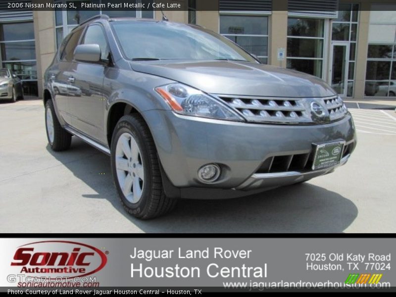 Platinum Pearl Metallic / Cafe Latte 2006 Nissan Murano SL