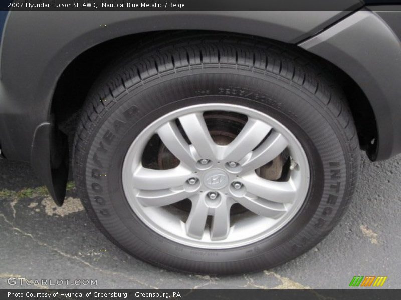  2007 Tucson SE 4WD Wheel