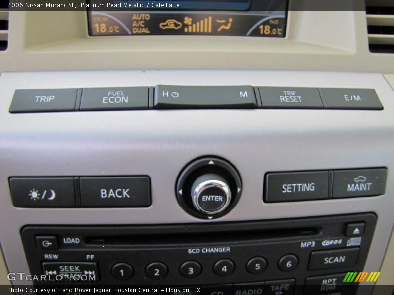 Platinum Pearl Metallic / Cafe Latte 2006 Nissan Murano SL