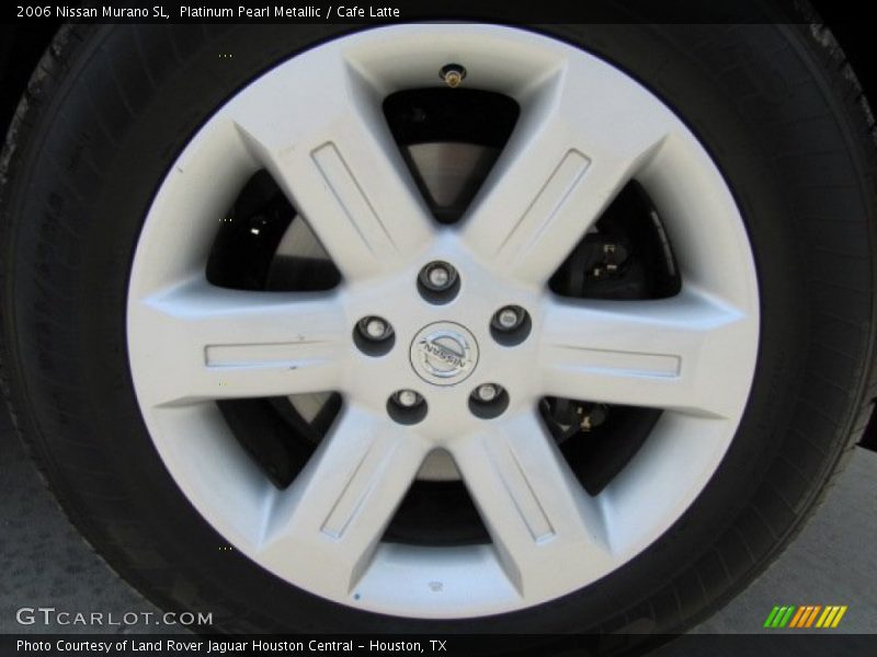 Platinum Pearl Metallic / Cafe Latte 2006 Nissan Murano SL