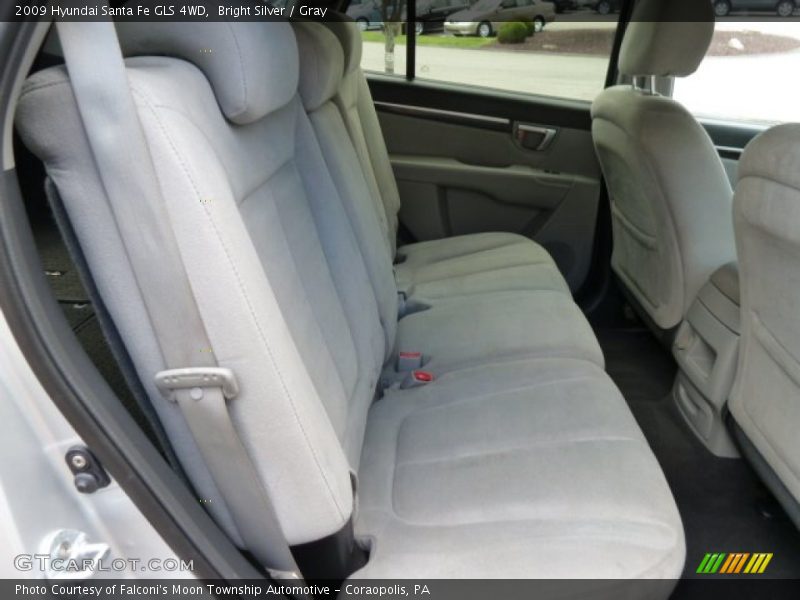 Bright Silver / Gray 2009 Hyundai Santa Fe GLS 4WD