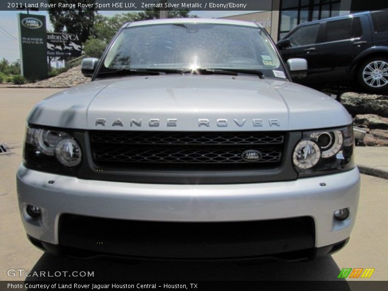 Zermatt Silver Metallic / Ebony/Ebony 2011 Land Rover Range Rover Sport HSE LUX