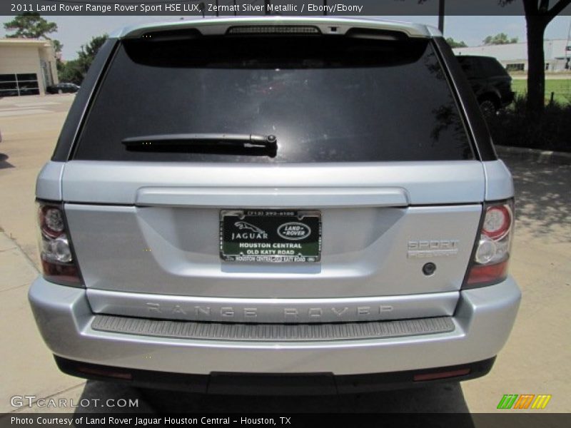 Zermatt Silver Metallic / Ebony/Ebony 2011 Land Rover Range Rover Sport HSE LUX