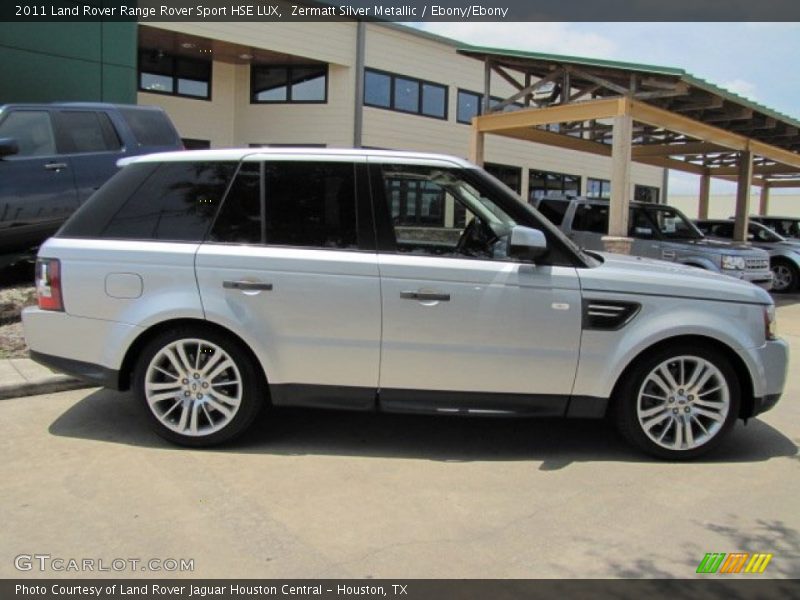 Zermatt Silver Metallic / Ebony/Ebony 2011 Land Rover Range Rover Sport HSE LUX