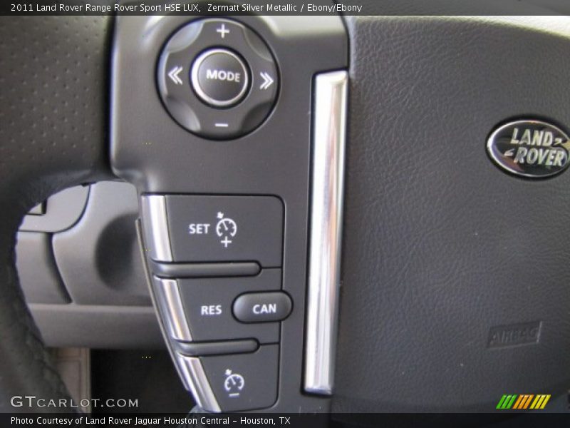 Controls of 2011 Range Rover Sport HSE LUX