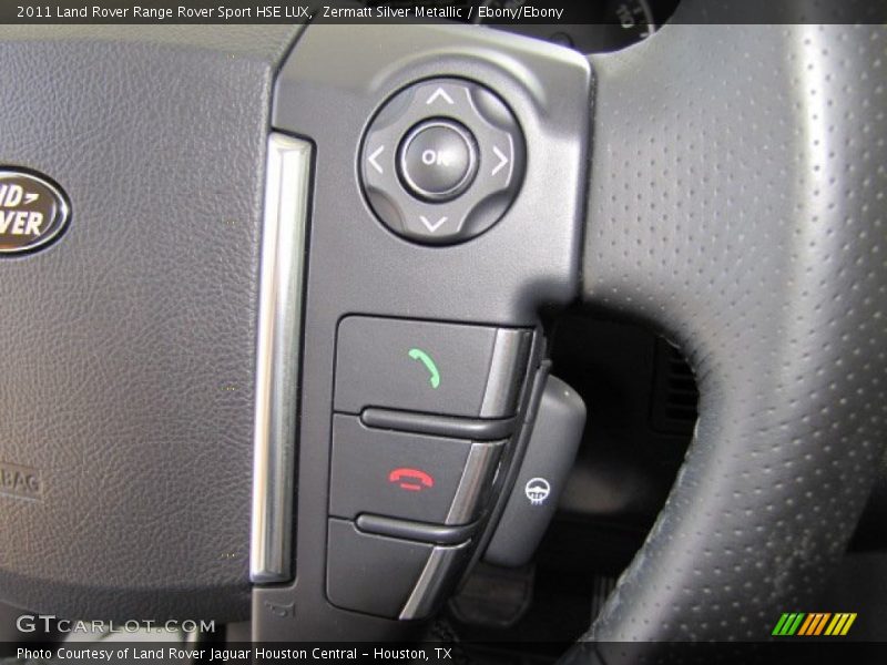 Controls of 2011 Range Rover Sport HSE LUX