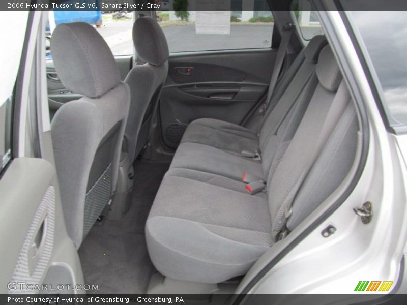 Sahara Silver / Gray 2006 Hyundai Tucson GLS V6