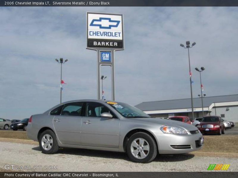 Silverstone Metallic / Ebony Black 2006 Chevrolet Impala LT