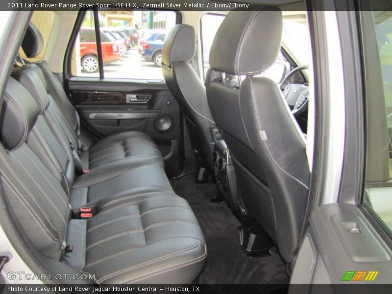 Rear Seat of 2011 Range Rover Sport HSE LUX