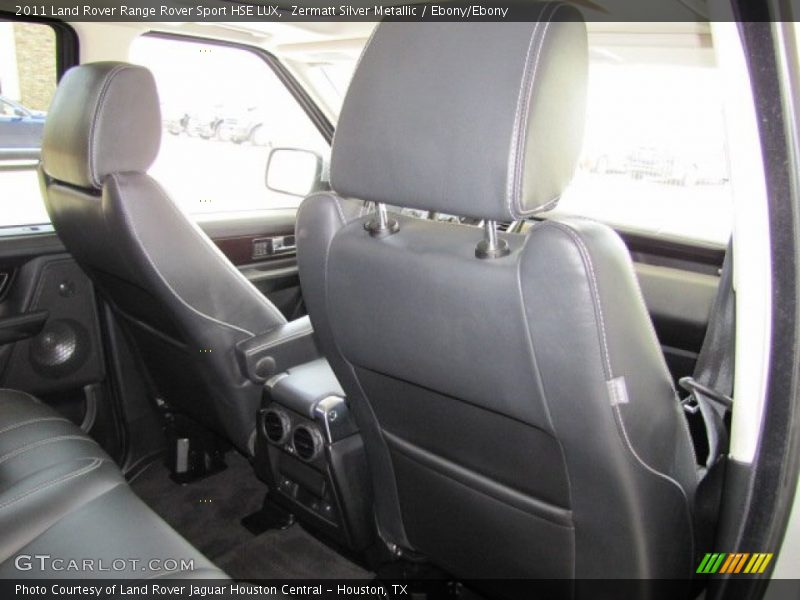 Zermatt Silver Metallic / Ebony/Ebony 2011 Land Rover Range Rover Sport HSE LUX