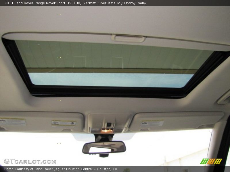 Zermatt Silver Metallic / Ebony/Ebony 2011 Land Rover Range Rover Sport HSE LUX