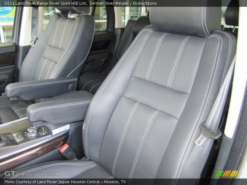 Front Seat of 2011 Range Rover Sport HSE LUX