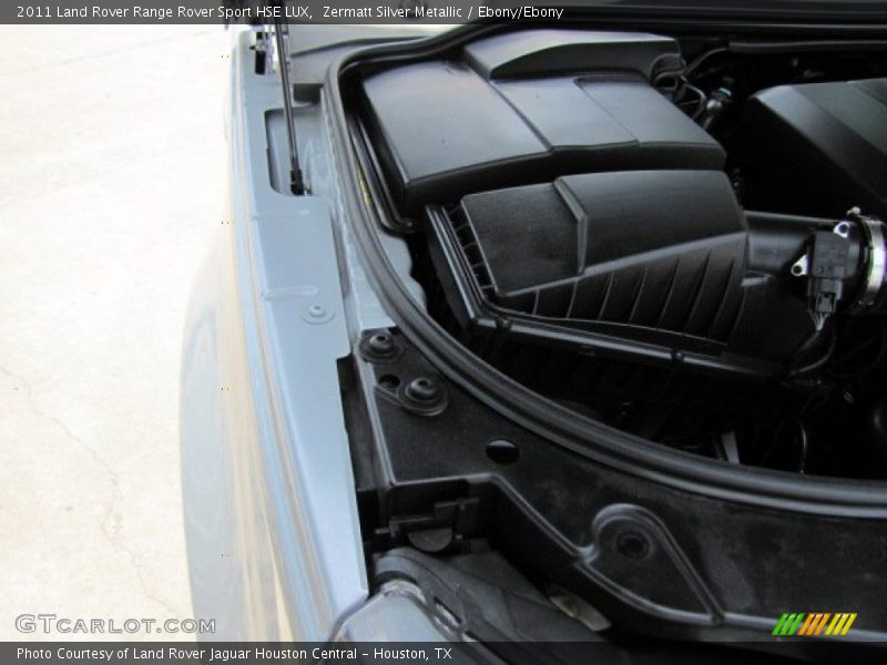 Zermatt Silver Metallic / Ebony/Ebony 2011 Land Rover Range Rover Sport HSE LUX