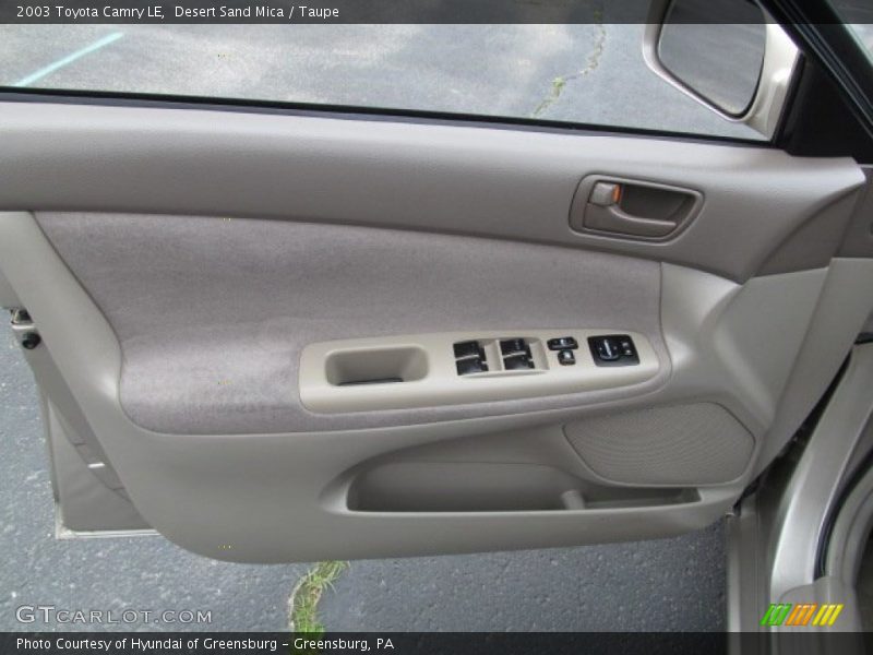 Desert Sand Mica / Taupe 2003 Toyota Camry LE