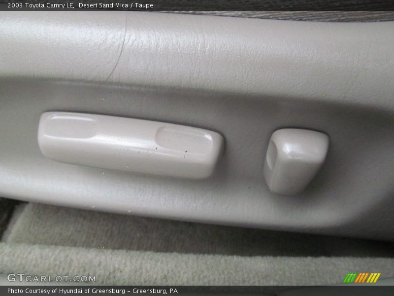 Desert Sand Mica / Taupe 2003 Toyota Camry LE