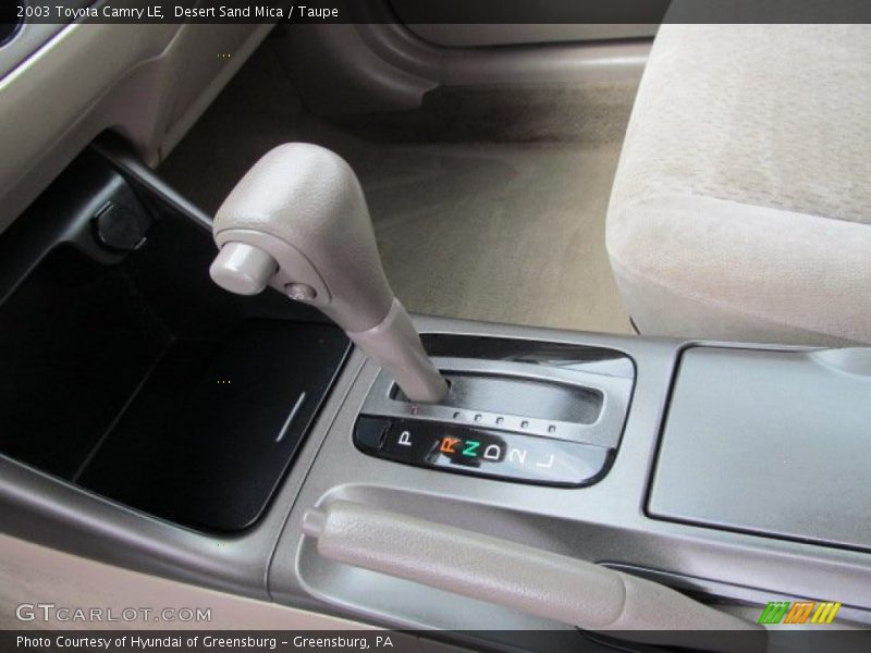 Desert Sand Mica / Taupe 2003 Toyota Camry LE