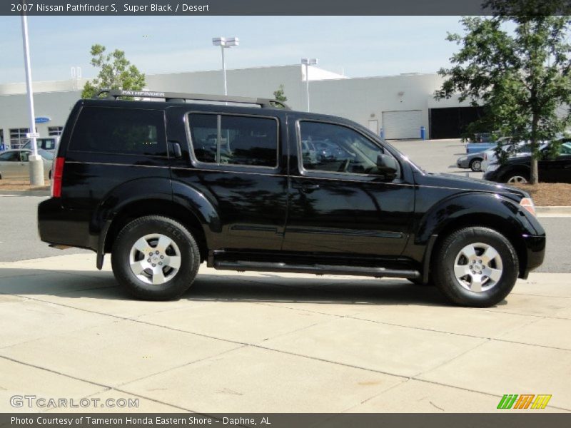 Super Black / Desert 2007 Nissan Pathfinder S