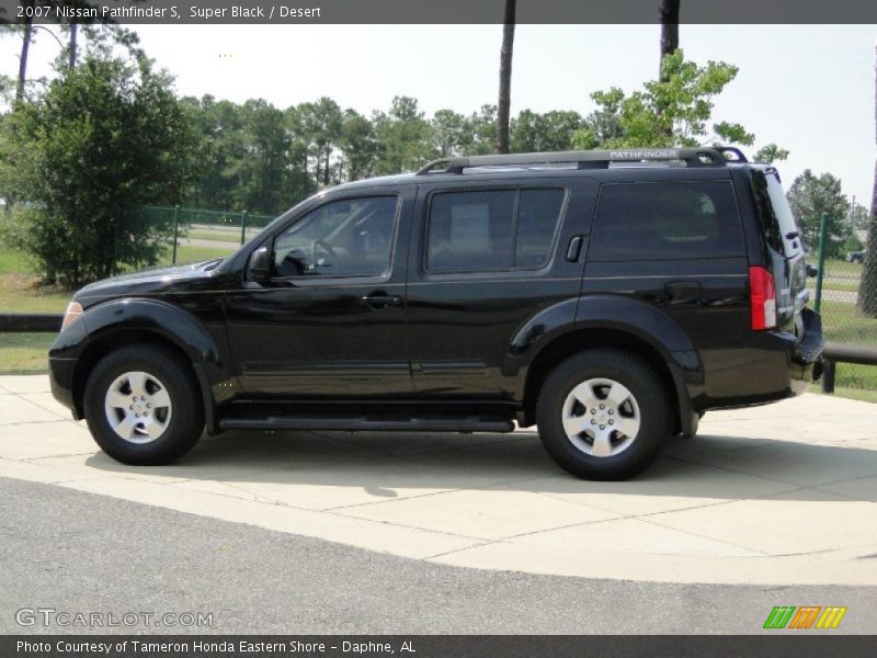 Super Black / Desert 2007 Nissan Pathfinder S