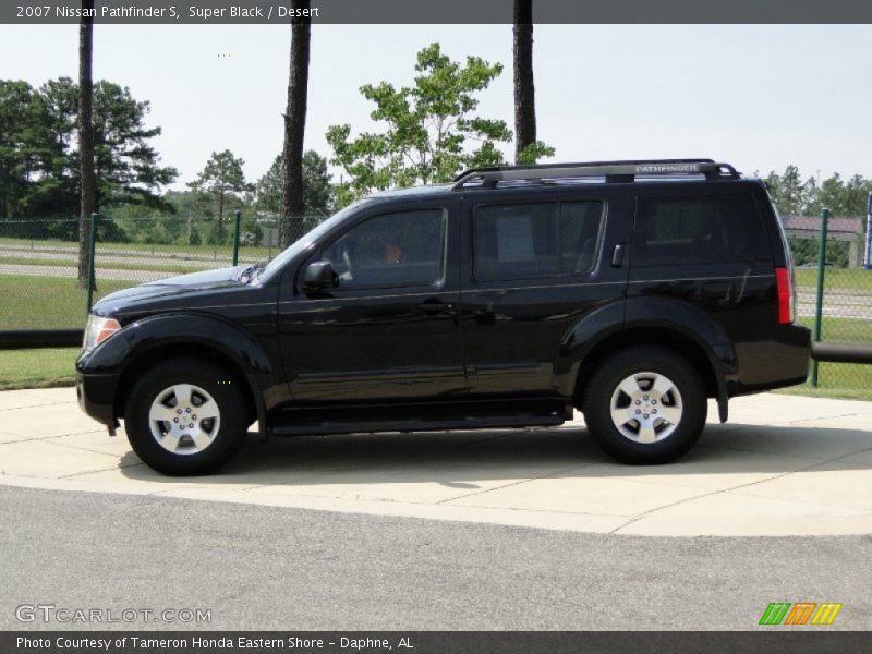 Super Black / Desert 2007 Nissan Pathfinder S