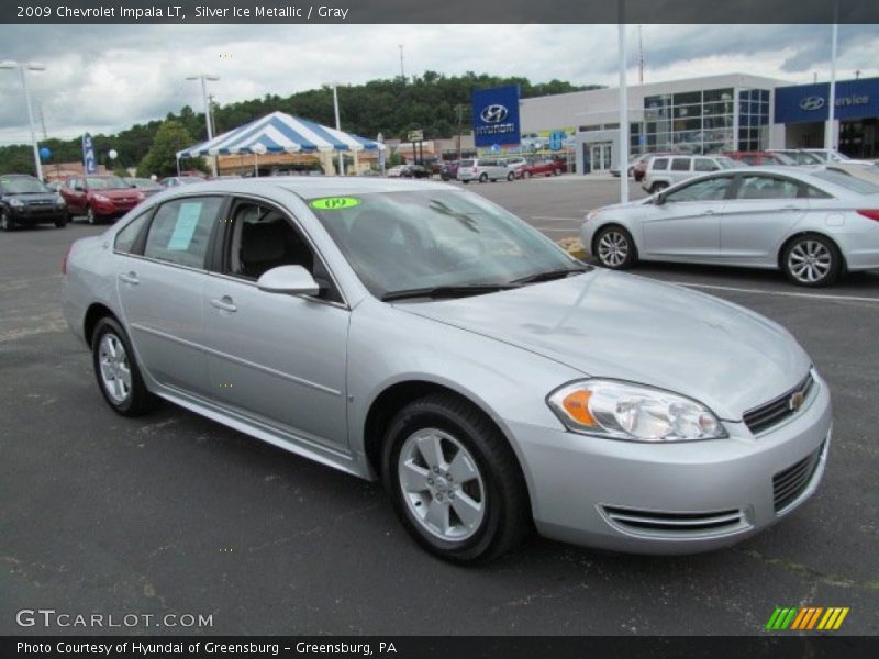 Silver Ice Metallic / Gray 2009 Chevrolet Impala LT